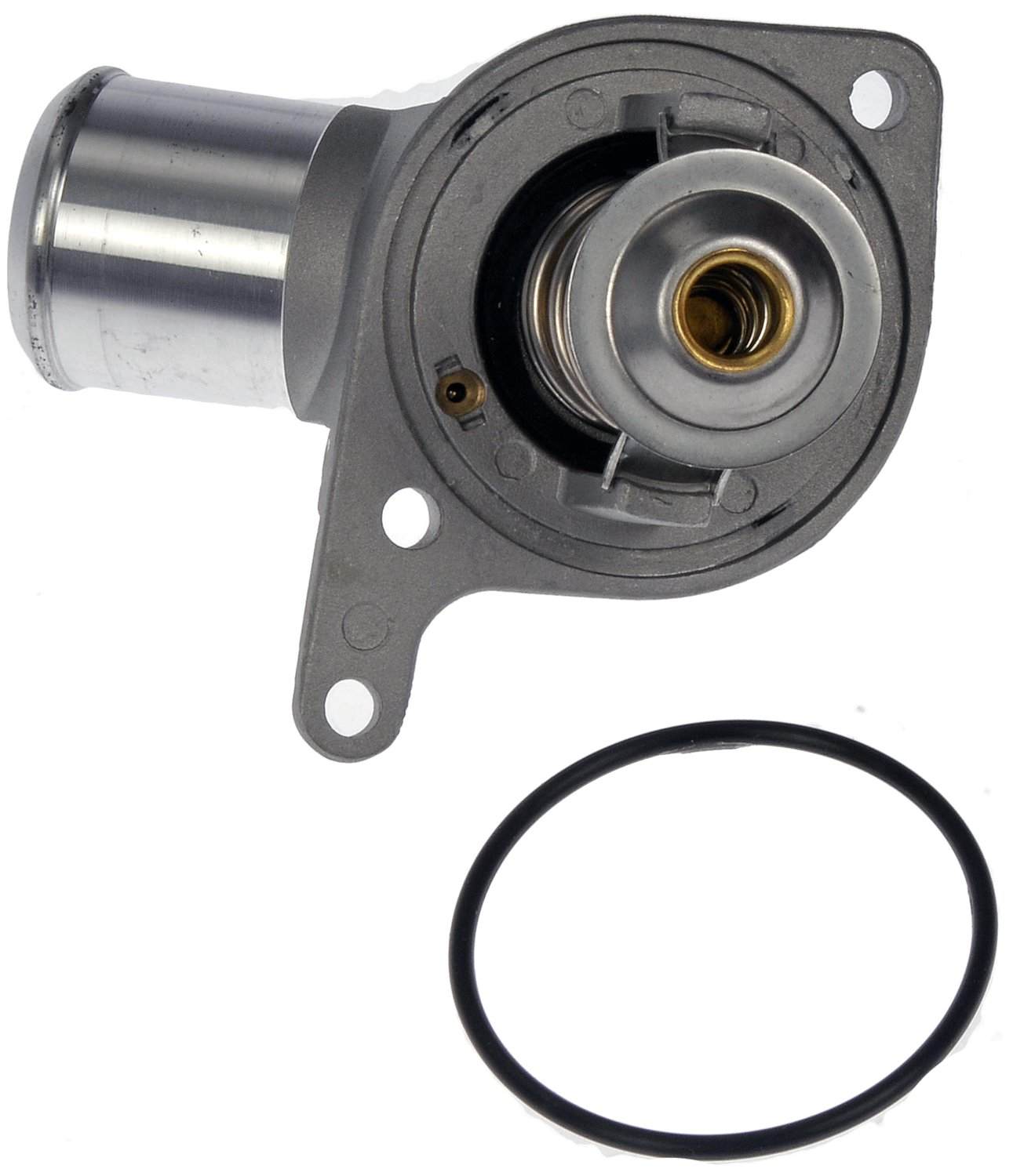 Dorman Engine Coolant Thermostat Housing Assembly with Integrated Design for 2002-2009 Cadillac Chevrolet GMC Hummer Isuzu Pontiac 902-700