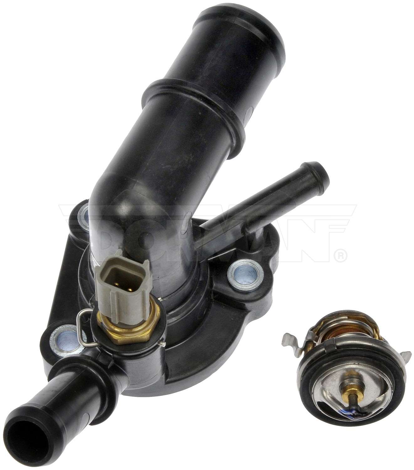 Dorman - OE Solutions Engine Coolant Thermostat Housing Assembly with Sensor for 2000-2004 Ford Focus 902-784