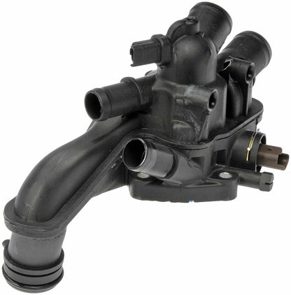 Dorman - OE Solutions Engine Coolant Thermostat Housing Assembly Integrated Thermostat Housing Assembly With Sensor for 2013-07 Mini Cooper 2013-11 Mini Cooper Countryman 902-812