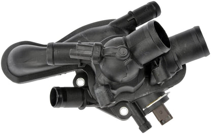Dorman - OE Solutions Engine Coolant Thermostat Housing Assembly Integrated Thermostat Housing Assembly With Sensor for 2013-07 Mini Cooper 2013-11 Mini Cooper Countryman 902-812