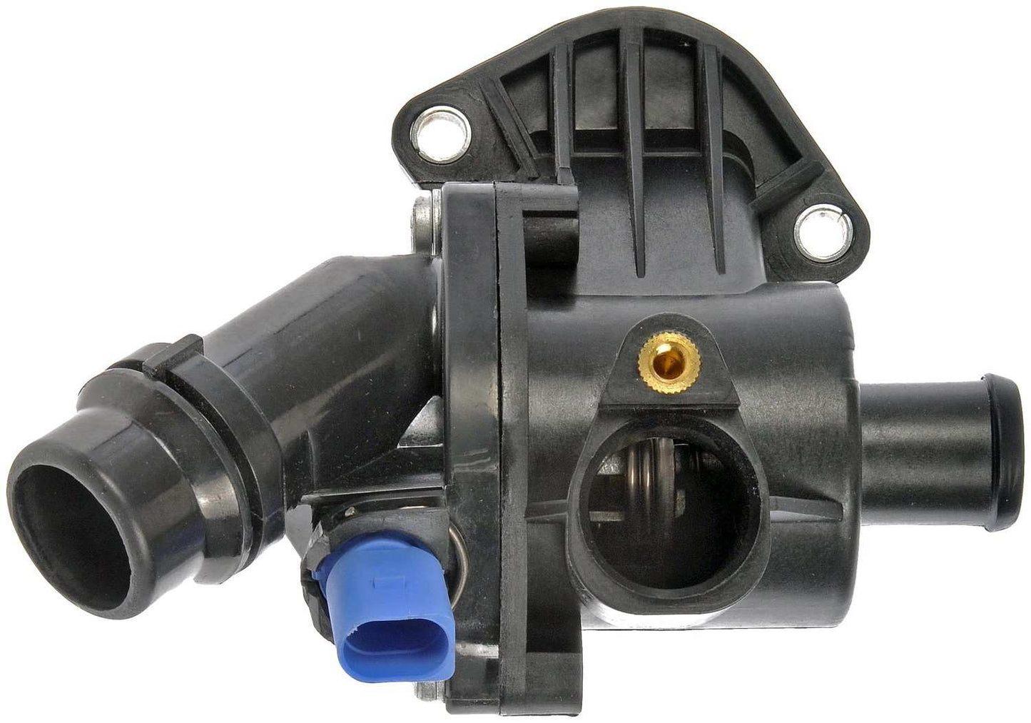 Dorman - OE Solutions Engine Coolant Thermostat Housing Assembly Integrated Thermostat Housing Assembly With Sensor for Audi A4 2008-01 Audi A4 Quattro 2005-01 902-814
