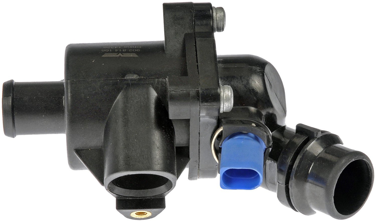 Dorman - OE Solutions Engine Coolant Thermostat Housing Assembly Integrated Thermostat Housing Assembly With Sensor for Audi A4 2008-01 Audi A4 Quattro 2005-01 902-814