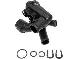 Dorman - OE Solutions Engine Coolant Thermostat Housing Assembly for 2004-2009 Audi, 2002-2005 Seat, 2007-2008 Seat, 1999-2005 Volkswagen, 2007-2008 Volkswagen 902-920