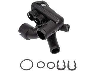 Dorman - OE Solutions Engine Coolant Thermostat Housing Assembly for 2004-2009 Audi, 2002-2005 Seat, 2007-2008 Seat, 1999-2005 Volkswagen, 2007-2008 Volkswagen 902-920