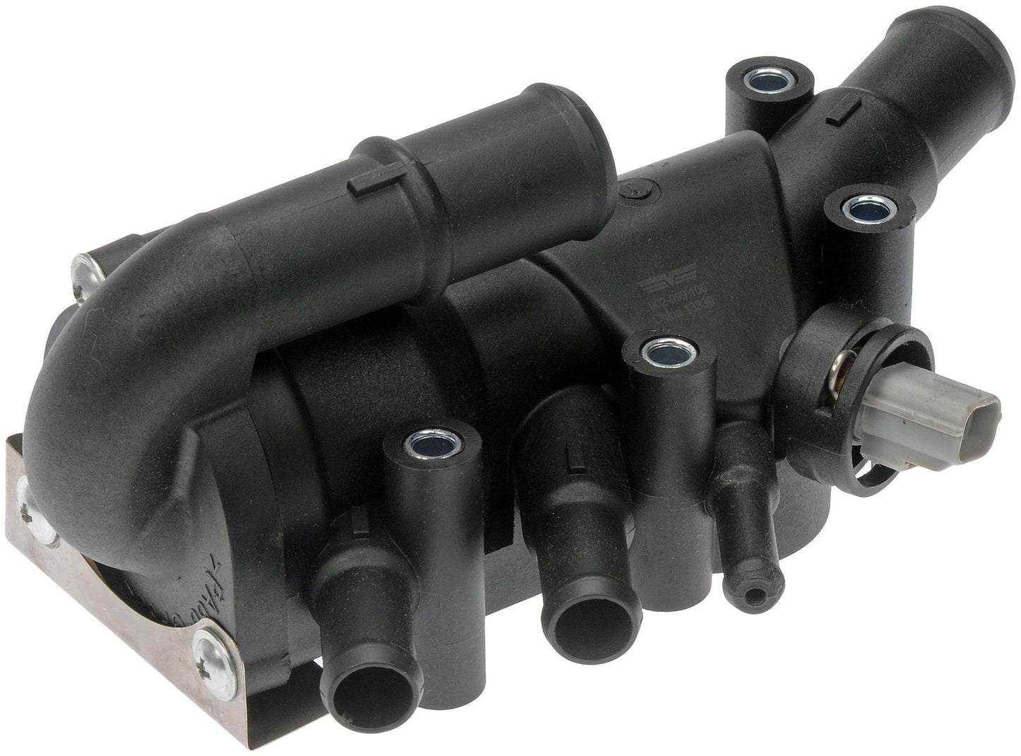 Dorman - OE Solutions Engine Coolant Thermostat Housing Assembly with Integrated Sensor for 2010-05 2012-03 2012-08 Ford Courier Fiesta Ikon 902-999