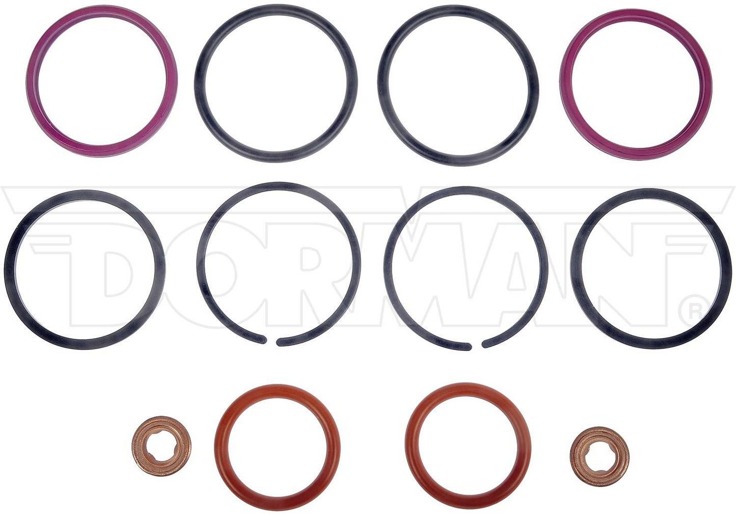 Dorman - OE Solutions Fuel Injector O-Ring Kit for 2003-94 Ford 904-206