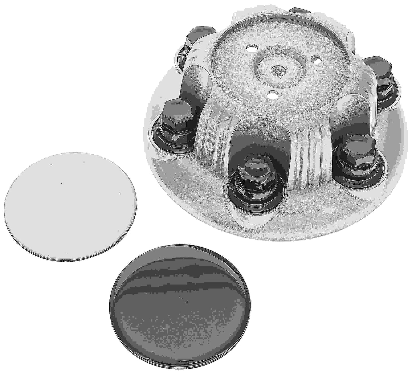 Dorman Wheel Cap Grey for 1999-2014 Chevrolet GMC 909-030