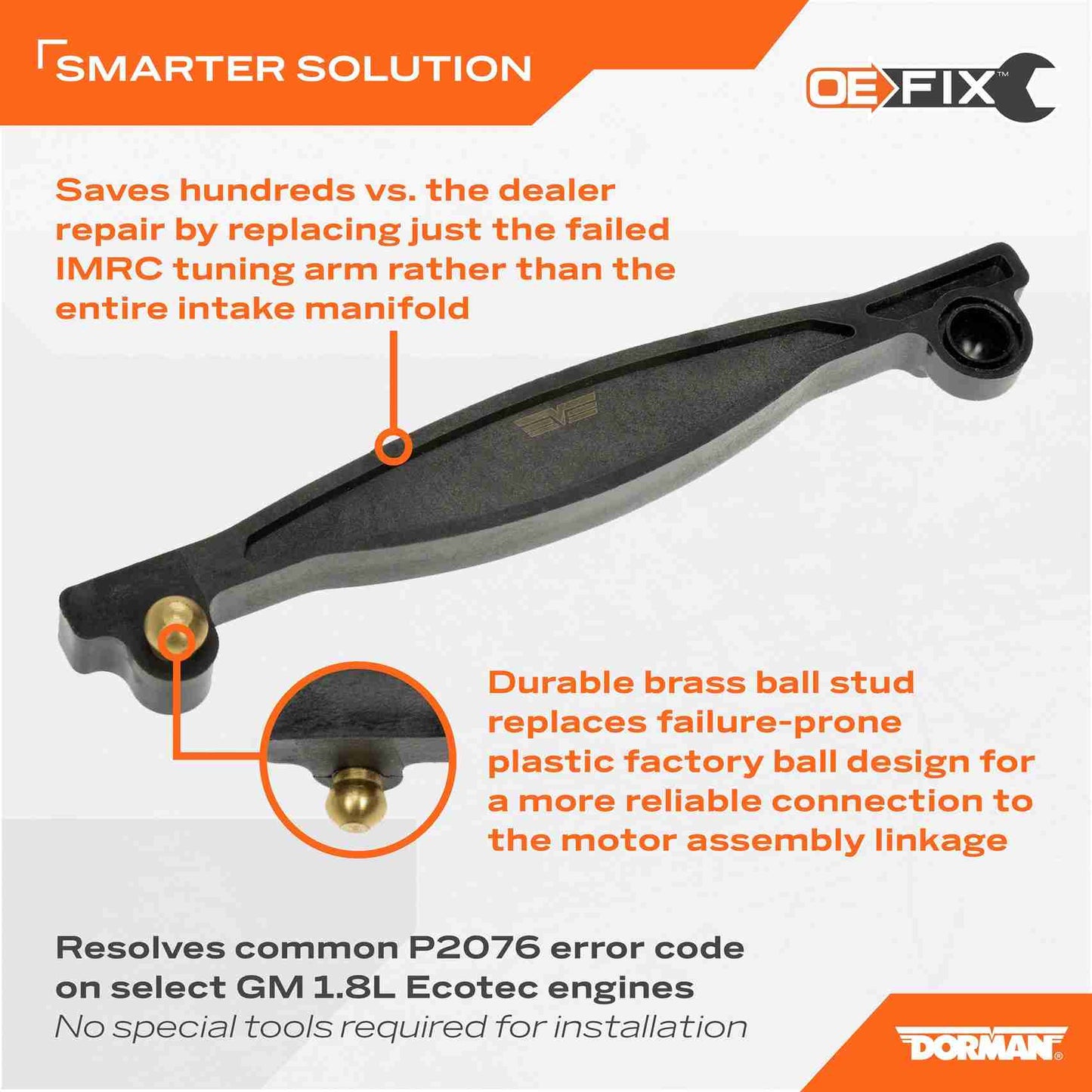 Dorman - OE Solutions INTAKE MANIFOLD RUNNER ARM 911-929A