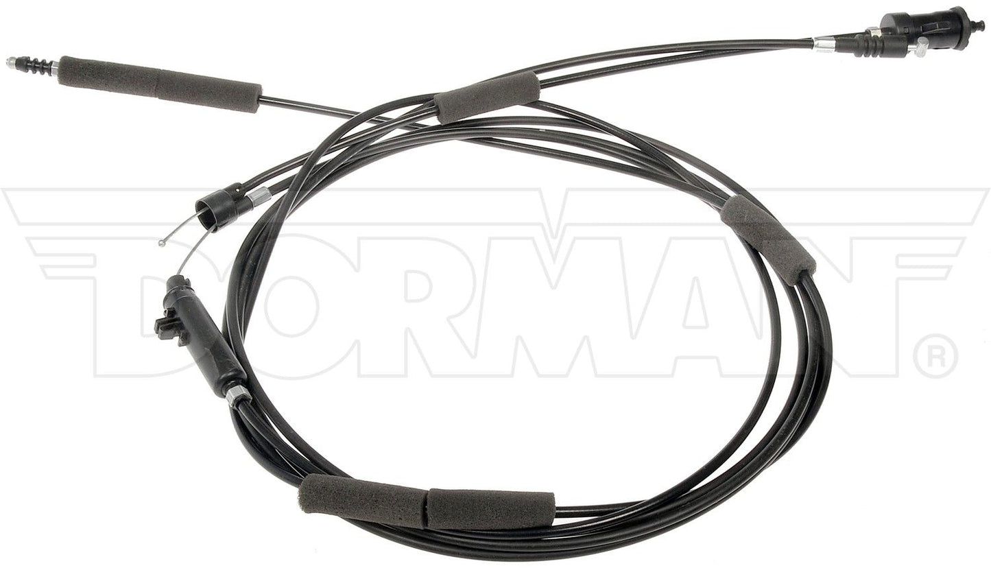 Dorman - OE Solutions Fuel Door Release Repair Kit with Trunk and Fuel Door Release Cable for 2005-2003 Honda Accord 912-320