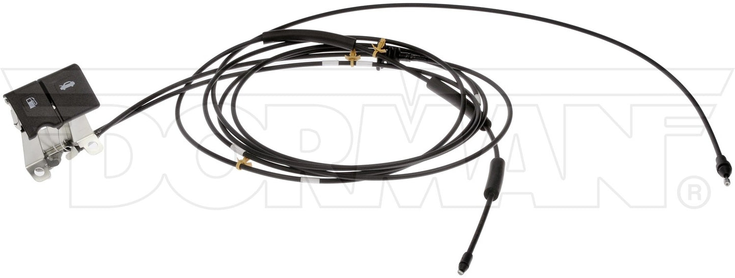 Dorman - OE Solutions Hood Release Cable With Handle for 2013-2017 Nissan Altima