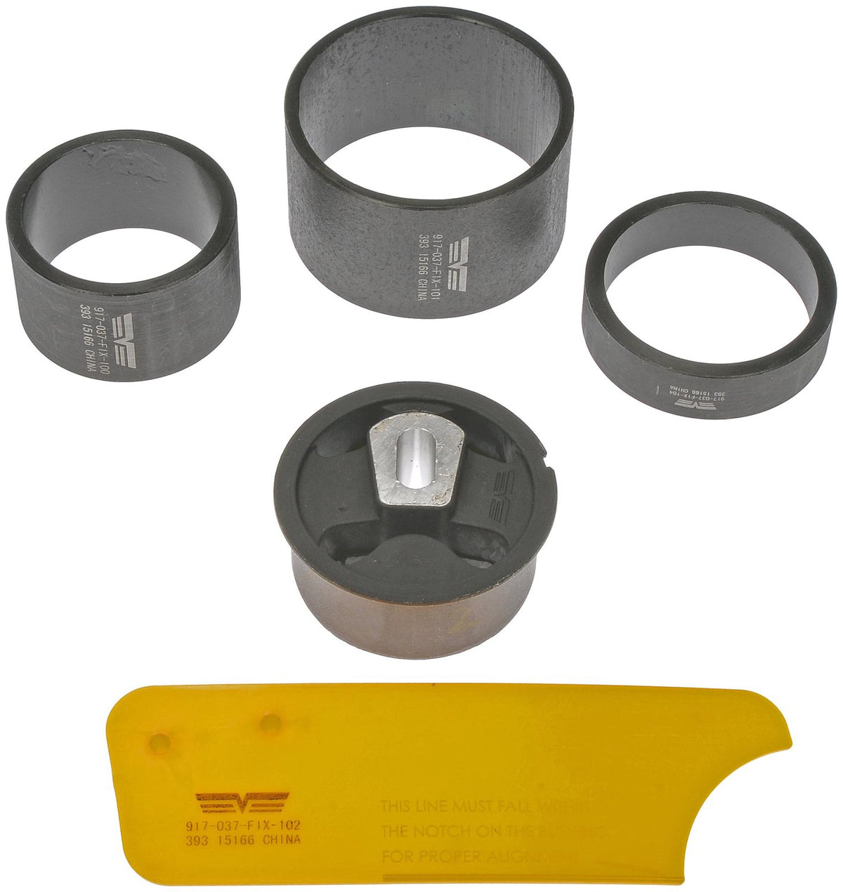 Dorman - OE Solutions Automatic Transmission Mount Bushing Kit for 2007-05 Ford Five Hundred Ford Freestyle Mercury Montego 917-037