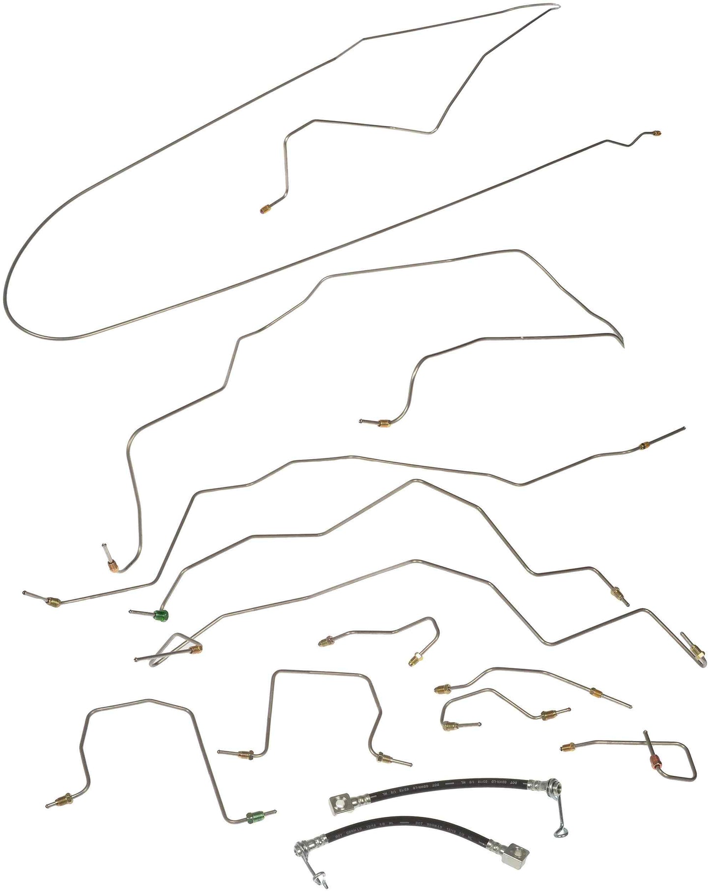 Dorman - OE Solutions STAINLESS STEEL PREFORMED BRAKE LINE 919-039