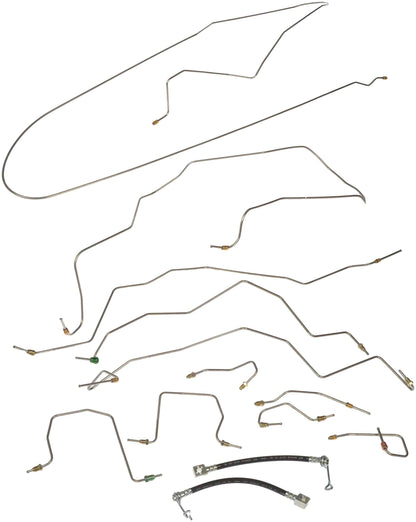 Dorman - OE Solutions STAINLESS STEEL PREFORMED BRAKE LINE 919-039