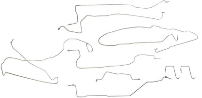 Dorman - OE Solutions Brake Hydraulic Line Kit Stainless Steel Preformed for 2007-03 Chevrolet GMC 919-101