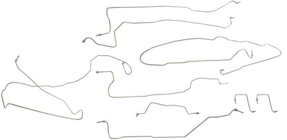 Dorman - OE Solutions Brake Hydraulic Line Kit Stainless Steel Preformed for 2004-2003 Chevrolet Silverado 1500 GMC Sierra 1500 919-115