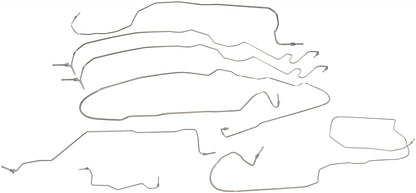 Dorman - OE Solutions Brake Hydraulic Line Kit Stainless Steel Preformed for 2005-2007 Chevrolet GMC 919-122