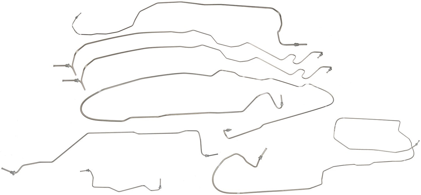 Dorman - OE Solutions Brake Hydraulic Line Kit Stainless Steel Preformed for 2007-05 Chevrolet GMC 919-128