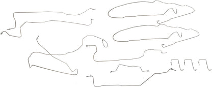 Dorman - OE Solutions Brake Hydraulic Line Kit Stainless Steel Preformed for 2006-03 Cadillac Escalade Chevrolet Tahoe GMC Yukon 919-154