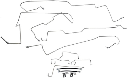 Dorman - OE Solutions Brake Hydraulic Line Kit Stainless Steel Preformed for 2003-2004 Ford F-150