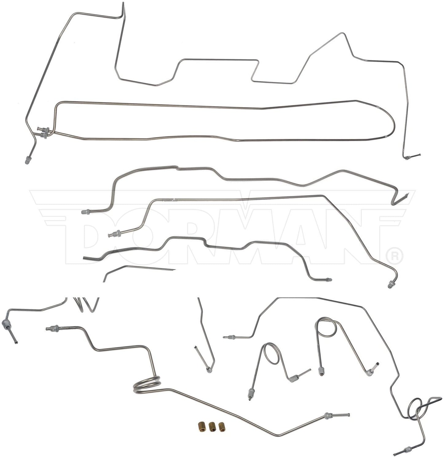 Dorman - OE Solutions Brake Hydraulic Line Kit Stainless Steel Preformed for 1995-1998 Chevrolet K1500 GMC K1500 919-224