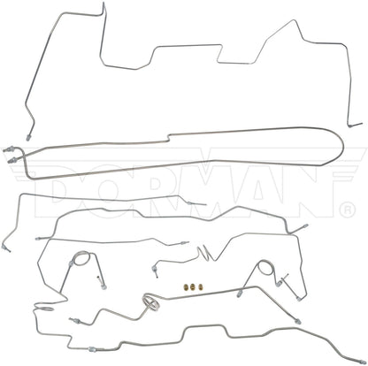 Dorman - OE Solutions Brake Hydraulic Line Kit with Stainless Steel for 1998-95 Chevrolet K1500 GMC K1500 919-226