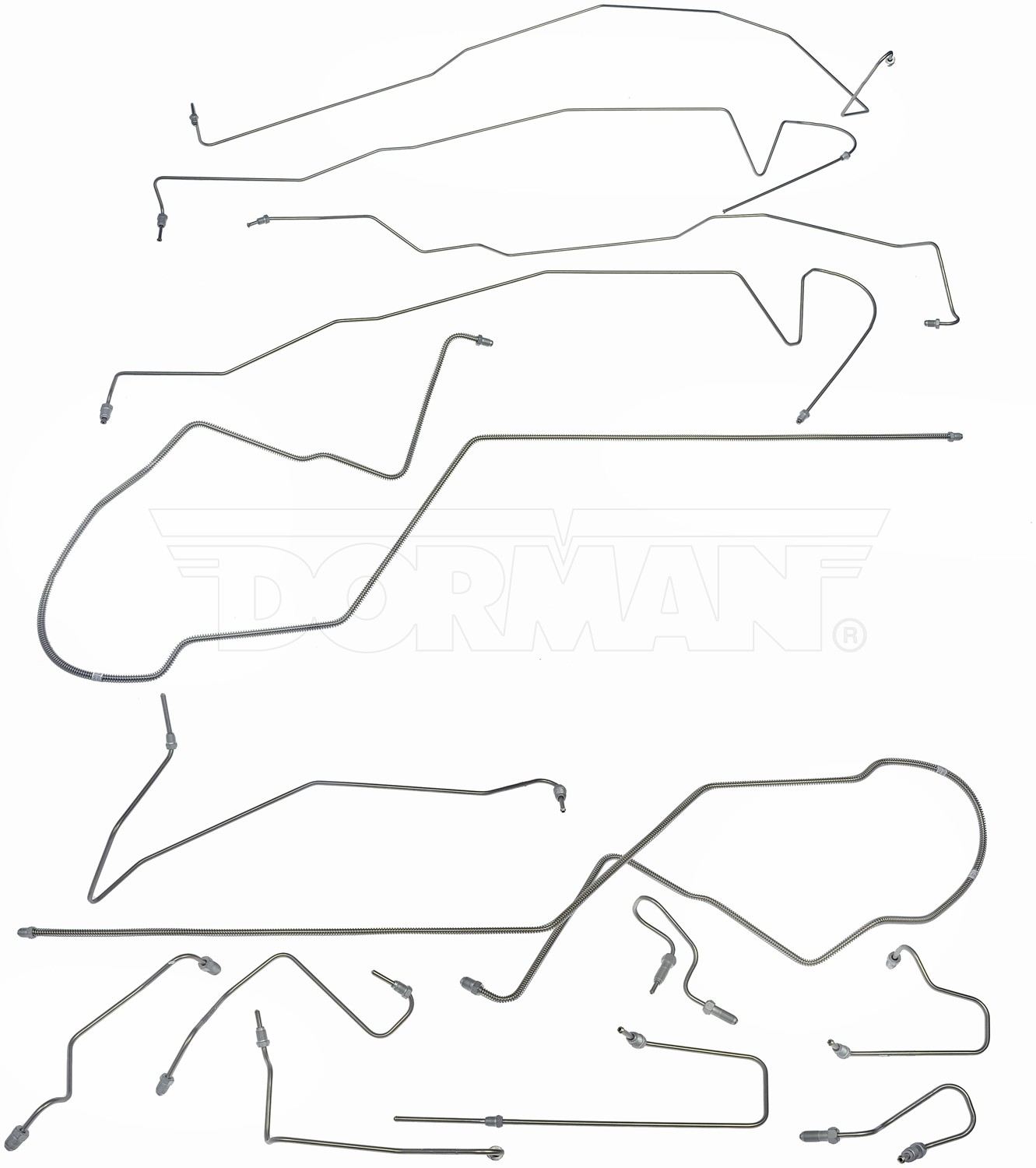 Dorman - OE Solutions Brake Hydraulic Line Kit Stainless Steel Preformed for 2006-00 Ford Taurus 2005-00 Mercury Sable 919-235