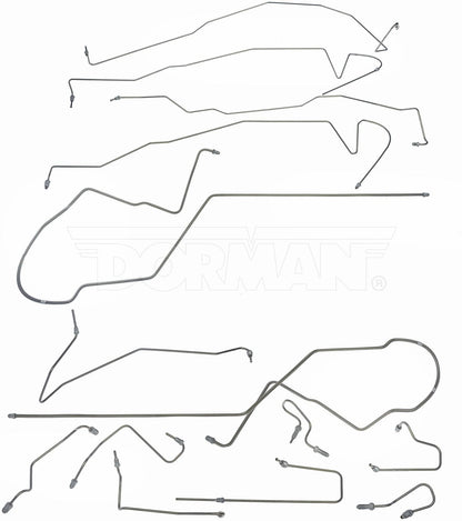 Dorman - OE Solutions Brake Hydraulic Line Kit Stainless Steel Preformed for 2006-00 Ford Taurus 2005-00 Mercury Sable 919-235