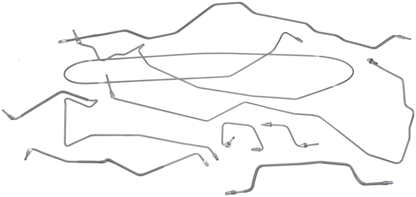 Dorman OE Solutions Brake Hydraulic Line Kit with Stainless Steel Preformed for 1997-2001 Jeep Cherokee 919-236