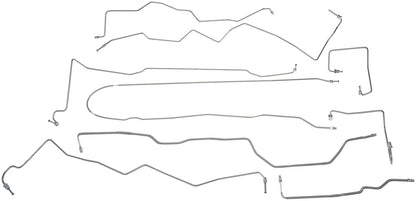 Dorman - OE Solutions Brake Hydraulic Line Kit with Stainless Steel Preformed for 2004-02 Jeep Grand Cherokee