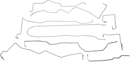 Dorman - OE Solutions Brake Hydraulic Line Kit with Stainless Steel Preformed for 2004-02 Jeep Grand Cherokee