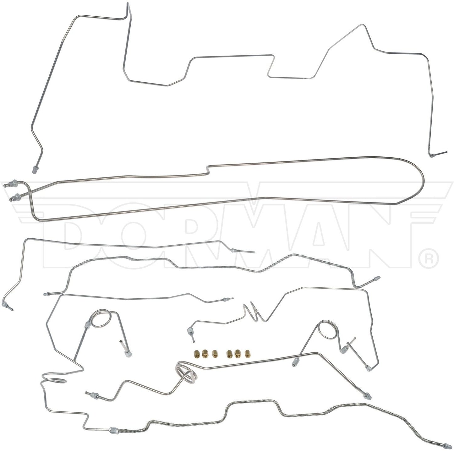 Dorman - OE Solutions Brake Hydraulic Line Kit Stainless Steel Preformed for 1998-1995 Chevrolet C1500 GMC C1500 919-242