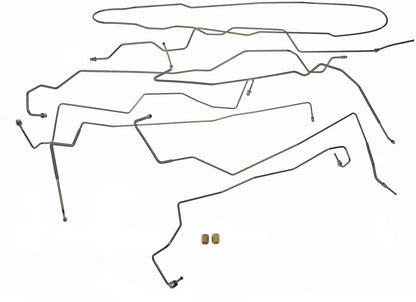 Dorman - OE Solutions Brake Hydraulic Line Kit Stainless Steel Preformed for 2004-01 Ford F-250/F-350 Super Duty 919-245