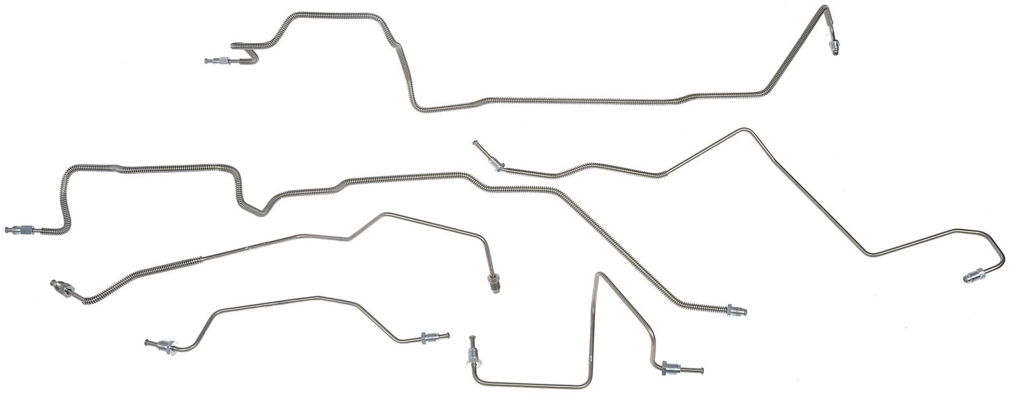 Dorman - OE Solutions Brake Hydraulic Line Kit Stainless Steel Preformed with pre-formed design for 2002 Dodge Dakota 919-280