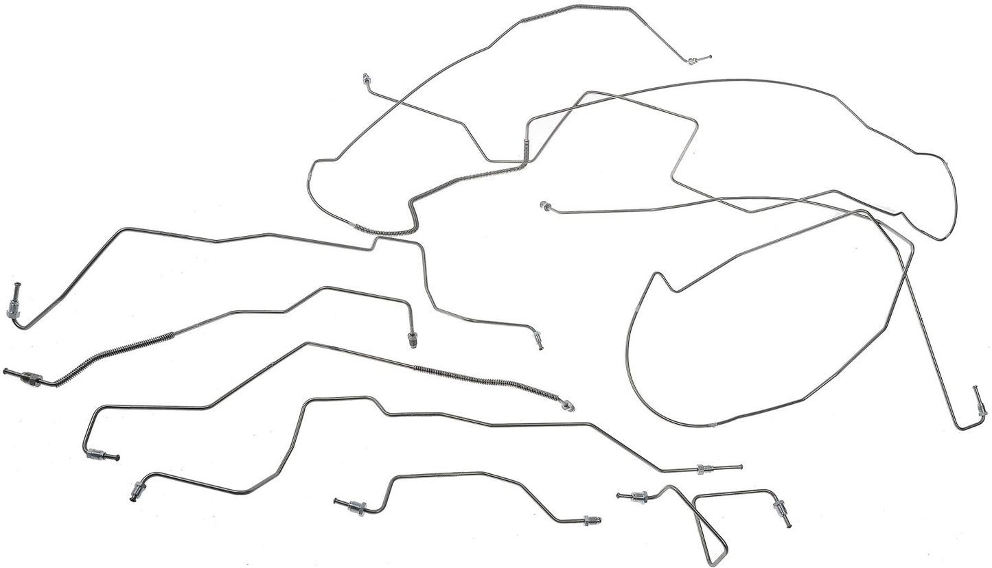 Dorman - OE Solutions Brake Hydraulic Line Kit Stainless Steel with pre-formed design for 2004-03 Dodge Dakota 919-281