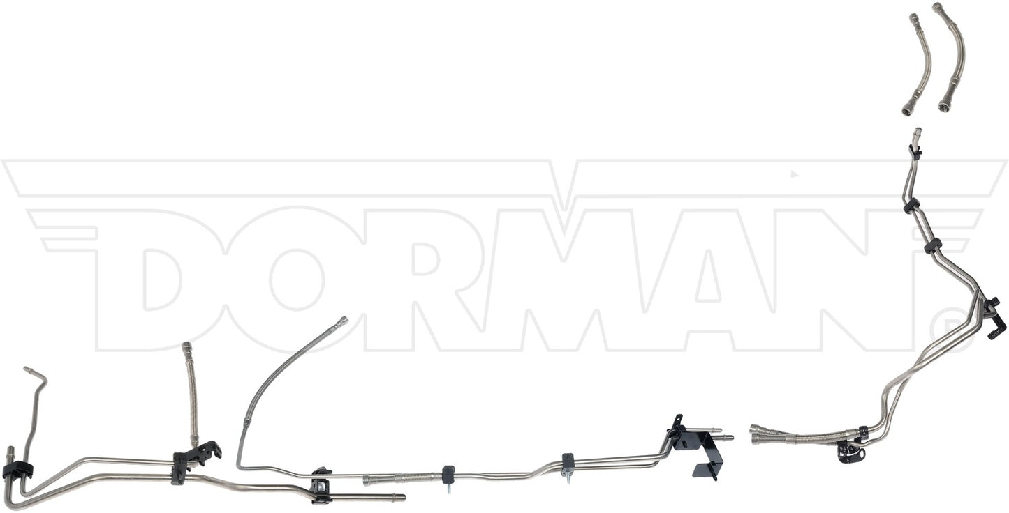 Dorman - OE Solutions Stainless Steel Fuel Line Kit with Pre‑formed Fitment for 2010-2014 Chevrolet GMC 919-845