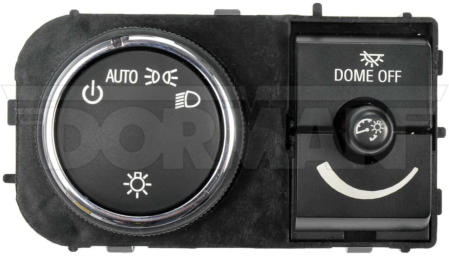 Dorman - OE Solutions Headlight Switch With Interior Dimmer Without Fog Lamps for 2024 Chevrolet 2024 GMC 2024 Hummer 2009-08 920-053