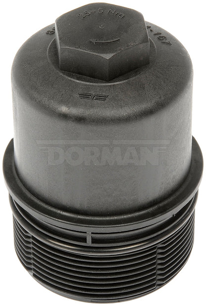 Dorman - OE Solutions Engine Oil Filter Cover with Plastic for 2015-2019 Audi 921-167