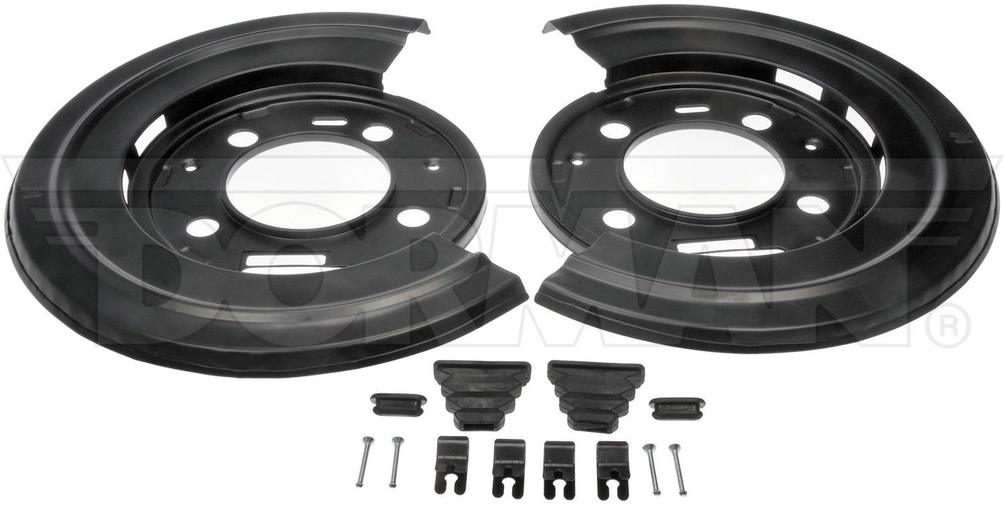 Dorman - OE Solutions Brake Backing Plate 1 Pair with Rust Resistant Coating for 2012-05 Ford 924-212