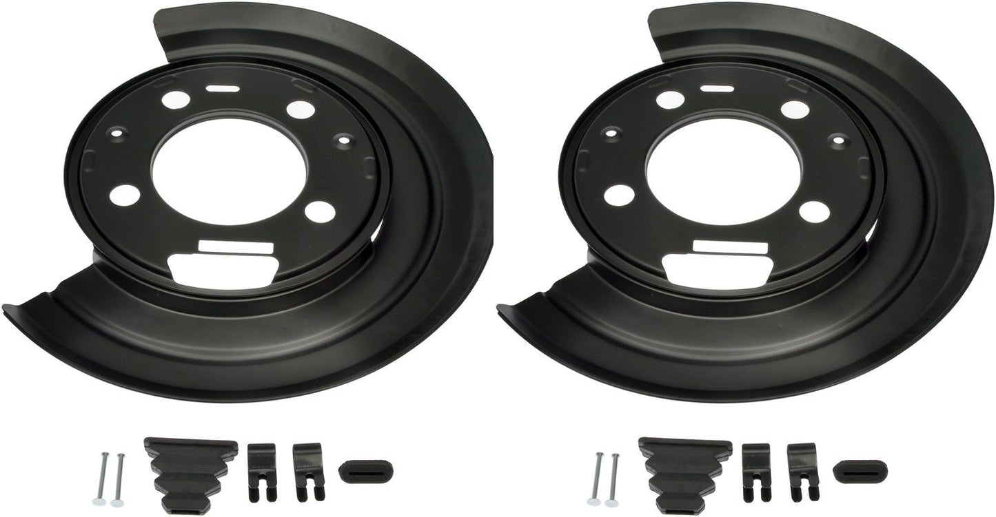 Dorman - OE Solutions Brake Backing Plate 1 Pair with Rust Resistant Coating for 2012-05 Ford 924-212