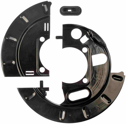 Dorman - OE Solutions Brake Dust Shield 1 Split with Two‑Piece Design for 2000-2006 Cadillac, 1999-2014 Chevrolet, 1999-2014 GMC 924-213