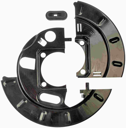 Dorman - OE Solutions Brake Dust Shield 1 Split with Two‑Piece Design for 2000-2006 Cadillac, 1999-2014 Chevrolet, 1999-2014 GMC 924-213