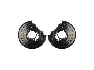 Dorman - OE Solutions Brake Dust Shield 1 Pair with rust-resistant protection for 2004-2007 Ford and 2002-2008 Lincoln