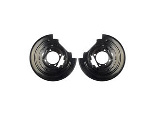Dorman - OE Solutions Brake Dust Shield 1 Pair with rust-resistant protection for 2004-2007 Ford and 2002-2008 Lincoln