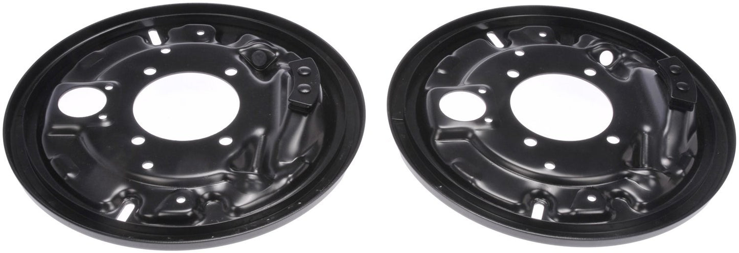 Dorman OE Solutions Brake Backing Plate 1 Pair with Rust‑Resistant Coating for 1988‑1999 Chevrolet GMC 924-218