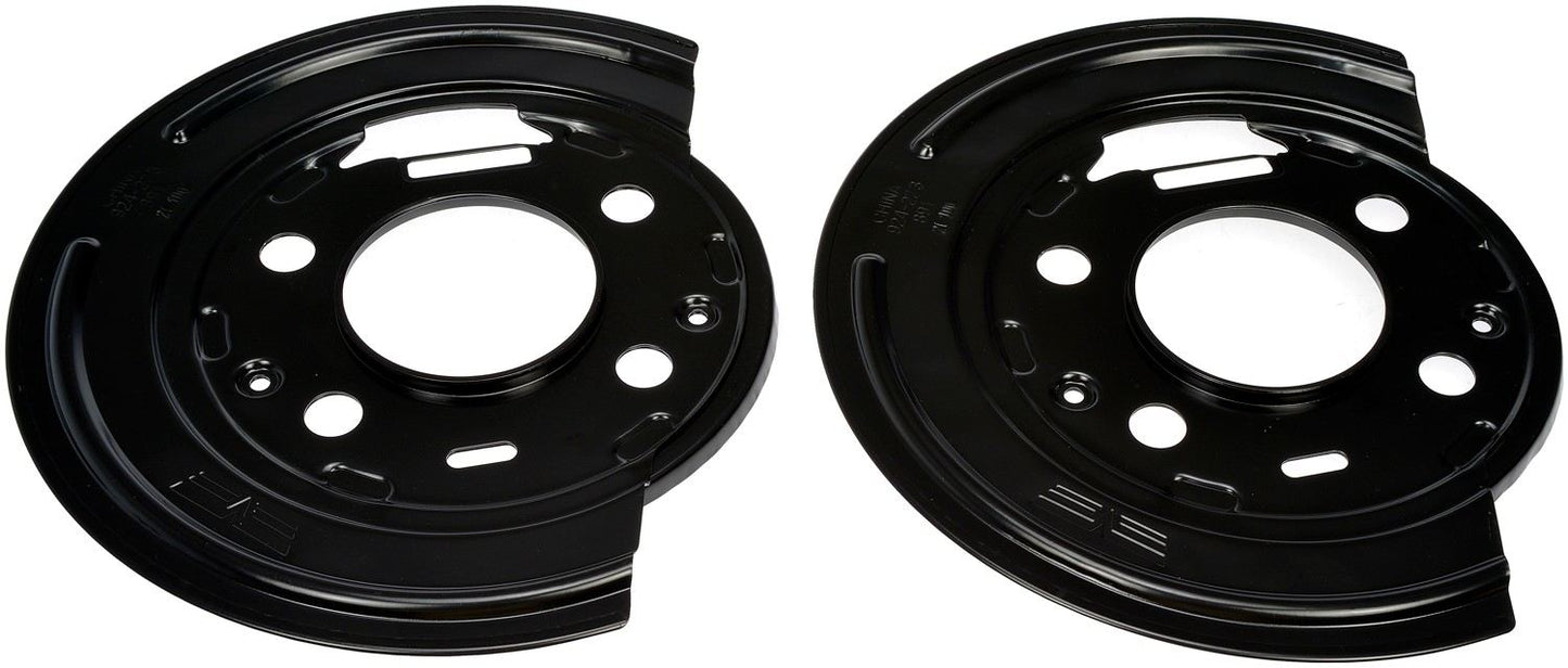 Dorman - OE Solutions Brake Dust Shield 1 Pair rust-resistant for 2003-02 Cadillac 2006-99 Chevrolet 2006-99 GMC 924-223