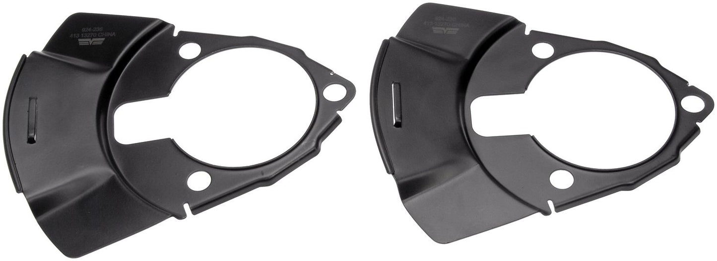 Dorman - OE Solutions Brake Dust Shield 1 Pair with Rust-Resistant for 2000-2009 Cadillac