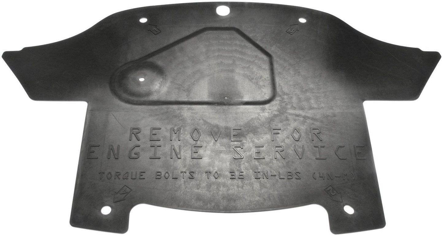 Dorman Undercar Shield Splash Guard Shield Cover for 2010-05 Chrysler 300, 2014-06 Dodge Charger, 2017-08 Dodge Challenger, 2008-05 Dodge Magnum 924-255