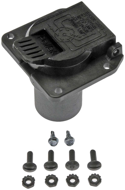 Dorman Trailer Hitch Plug with Electrical Connector for 1997-2018 Ford 1998-2018 Lincoln 2002-2010 Mercury 924-308