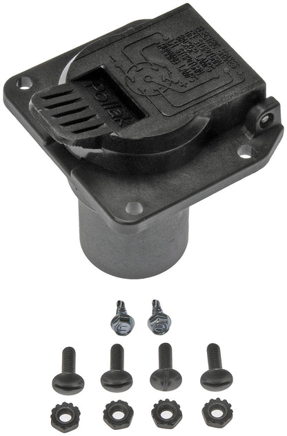 Dorman Trailer Hitch Plug with Electrical Connector for 1997-2018 Ford 1998-2018 Lincoln 2002-2010 Mercury 924-308
