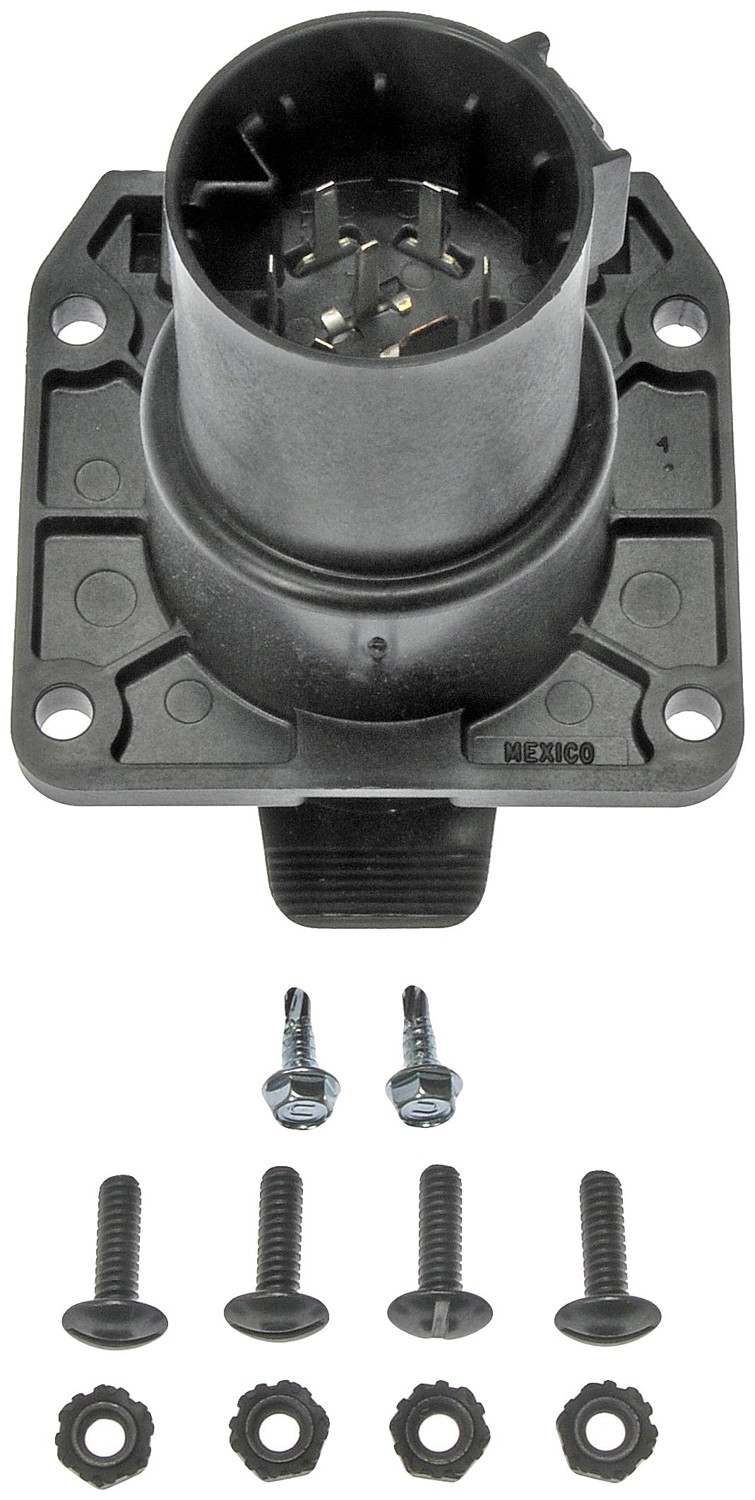 Dorman Trailer Hitch Plug with Electrical Connector for 1997-2018 Ford 1998-2018 Lincoln 2002-2010 Mercury 924-308